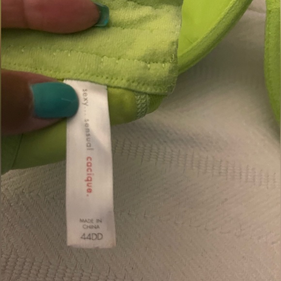 Lane Bryant beautiful Lacey green bra in size 44DD. - Picture 3 of 3